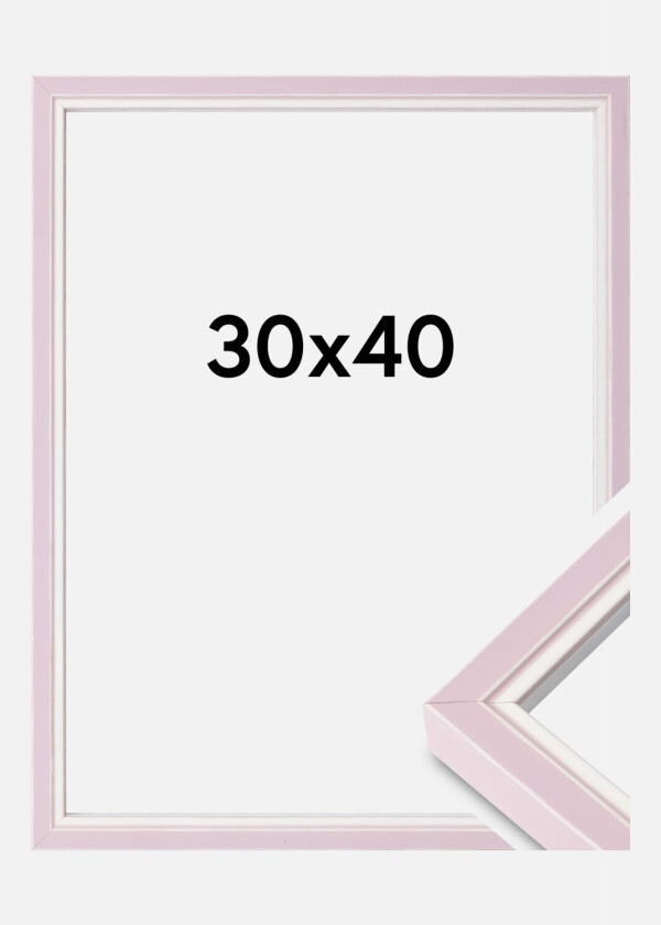 Ramme Diana Akrylglass Pink 30x40 Cm