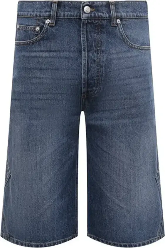 Alexander McQueen, Herre, Shorts, Blå, M