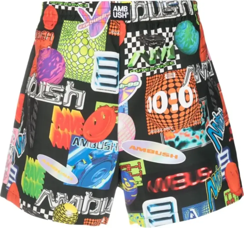 Ambush, Herre, Shorts, Flerfarget, S
