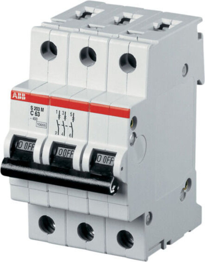 Automatsikring S203M 3p B25A - 1665523
