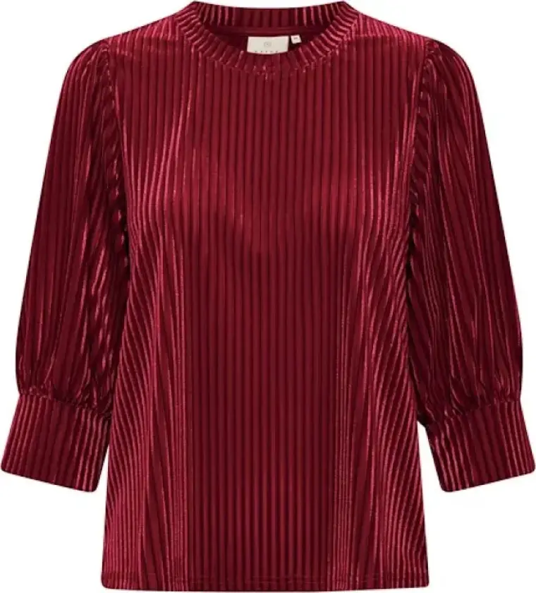 Dame, Bluser & Skjorter, Rød, XL