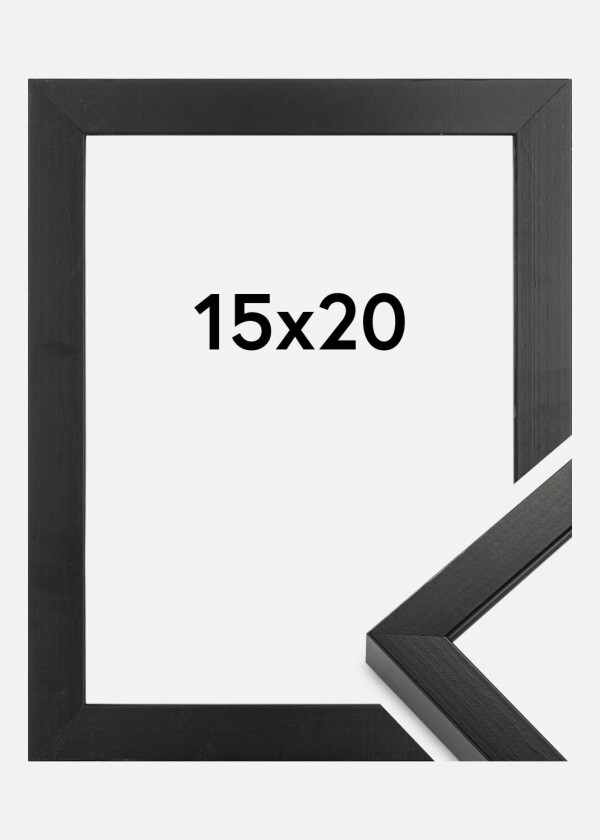 Ramme Amanda Box Svart 15x20 Cm