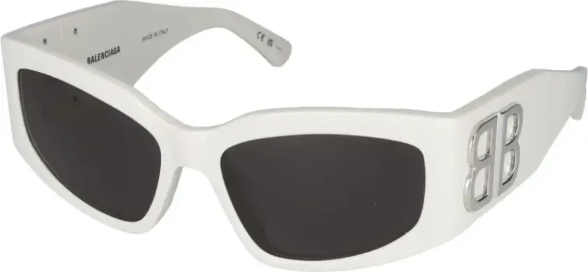 Dame, Accessories, Hvit, 57 MM