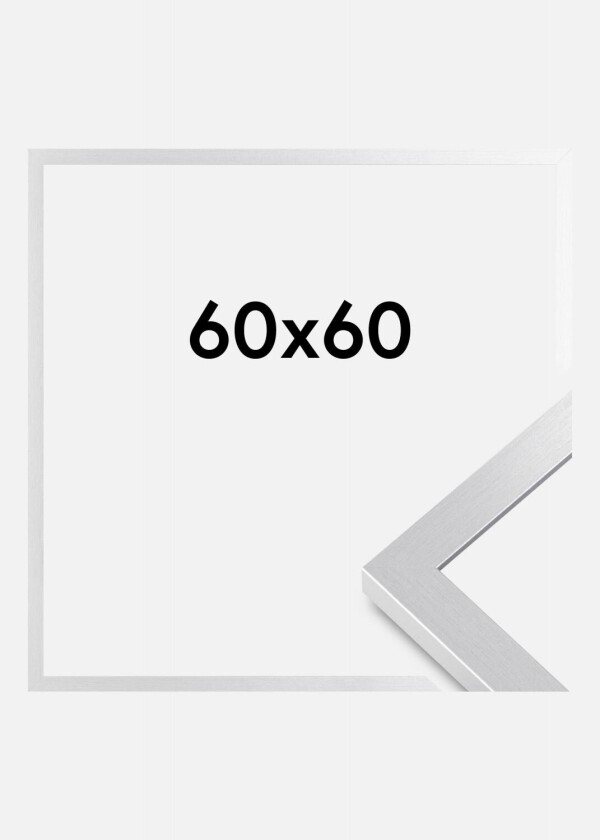 Ramme Selection Akrylglass Sølv 60x60 Cm