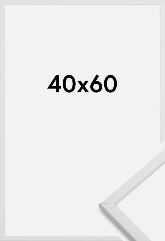 Ramme Galant Akrylglass Vit 40x60 Cm