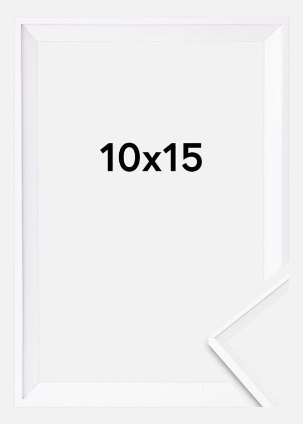 Ramme Desire Akrylglass Hvit 10x15 Cm