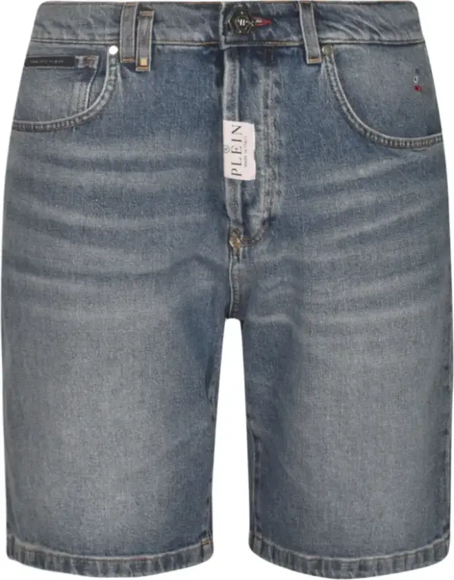 Herre, Shorts, Blå, W31