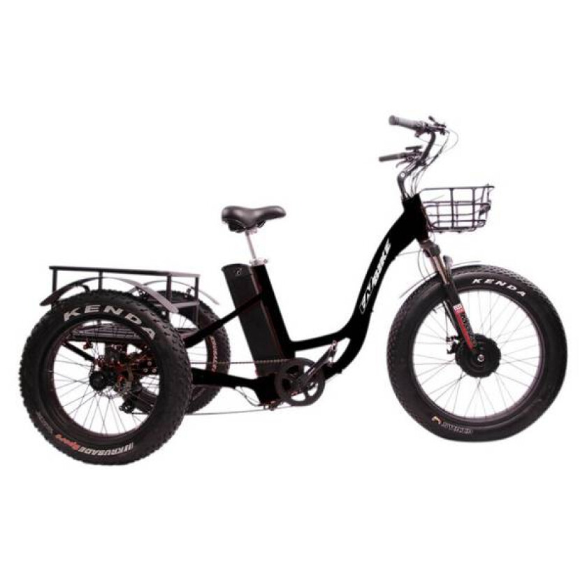 EAZbike® STM-DT - Elektrisk fatbike sykkel med 3 hjul - 500w