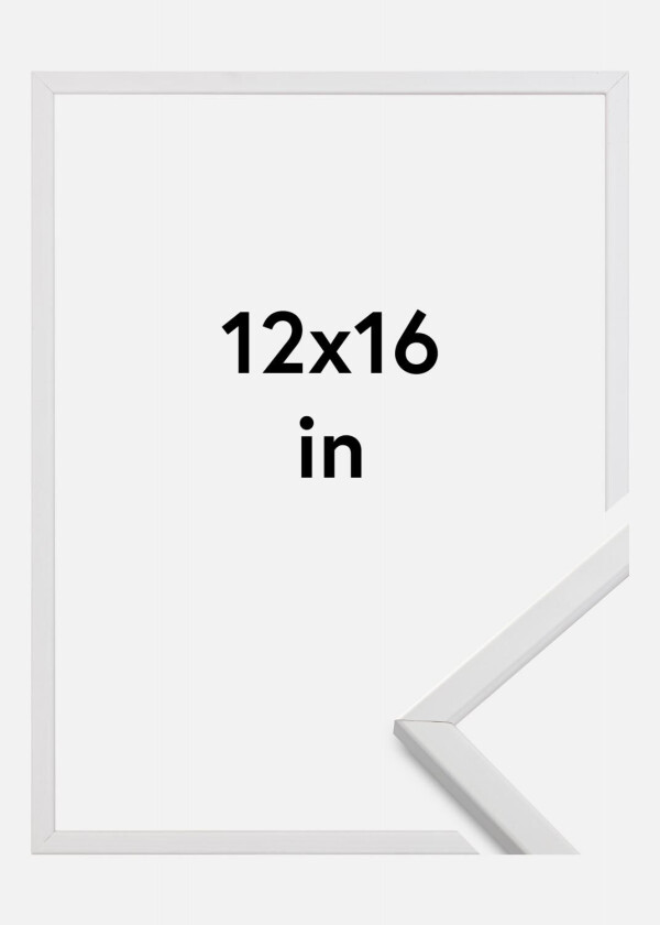 Ramme Galant Hvit 12x16 Inches (30,48x40,64 Cm)