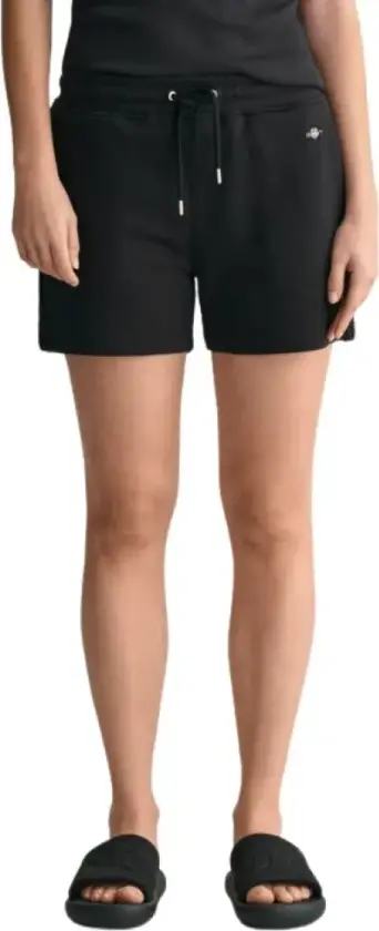 Dame, Shorts, Svart, XL