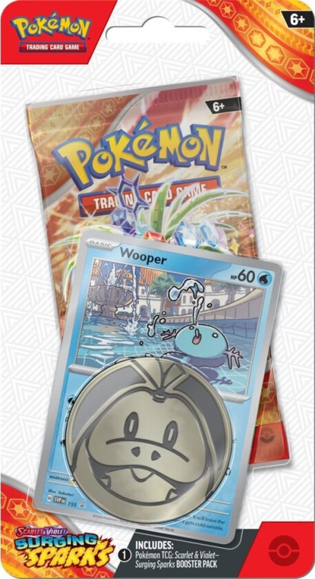 Tcg S&V Surging Sparks Chkb Wooper