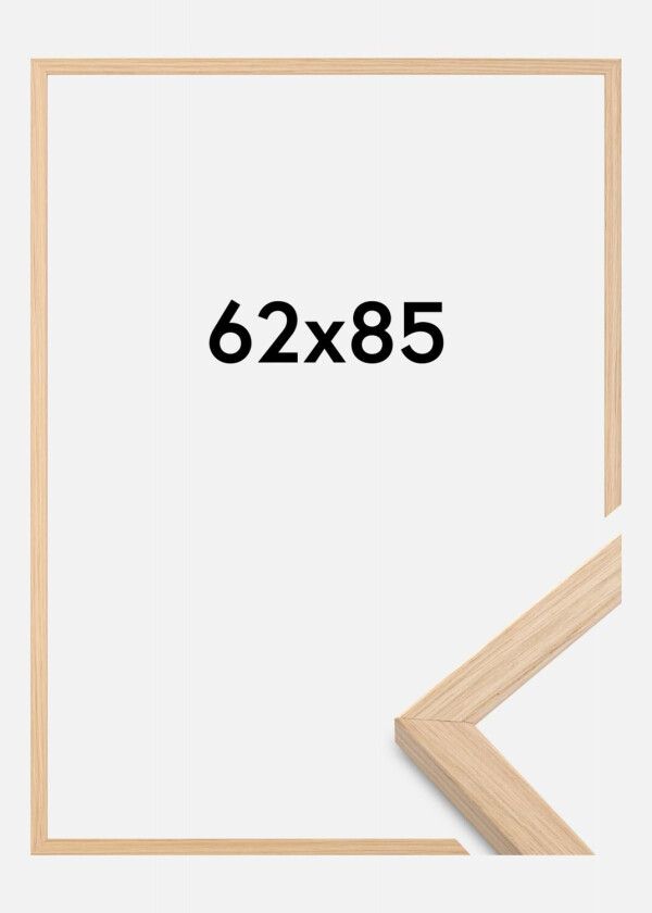 Ramme Grimsåker Akrylglass Eik 62x85 Cm