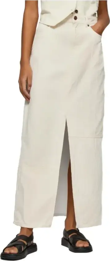 Dame, Skjørt, Hvit, M