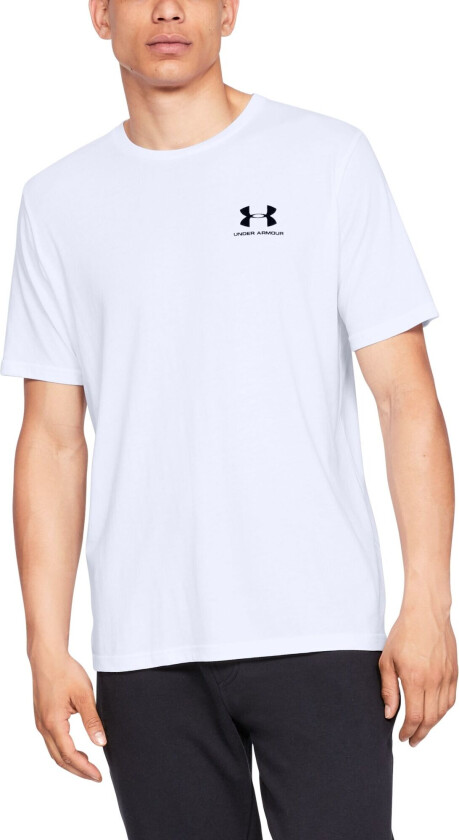 Men's Sportstyle Left Chest Shortsleeve L, White