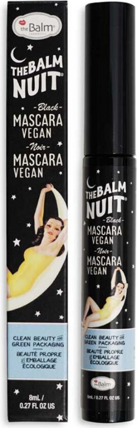 the Balm Nuit Black Vegan,  the Balm Maskara