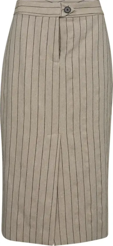 Dame, Skjørt, Beige, L