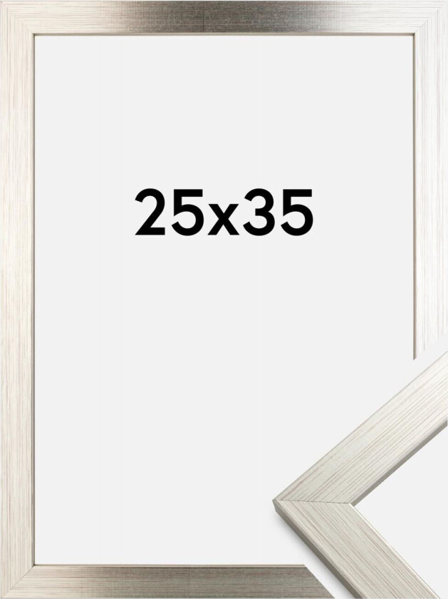 Ramme Silver Wood 25x35 Cm