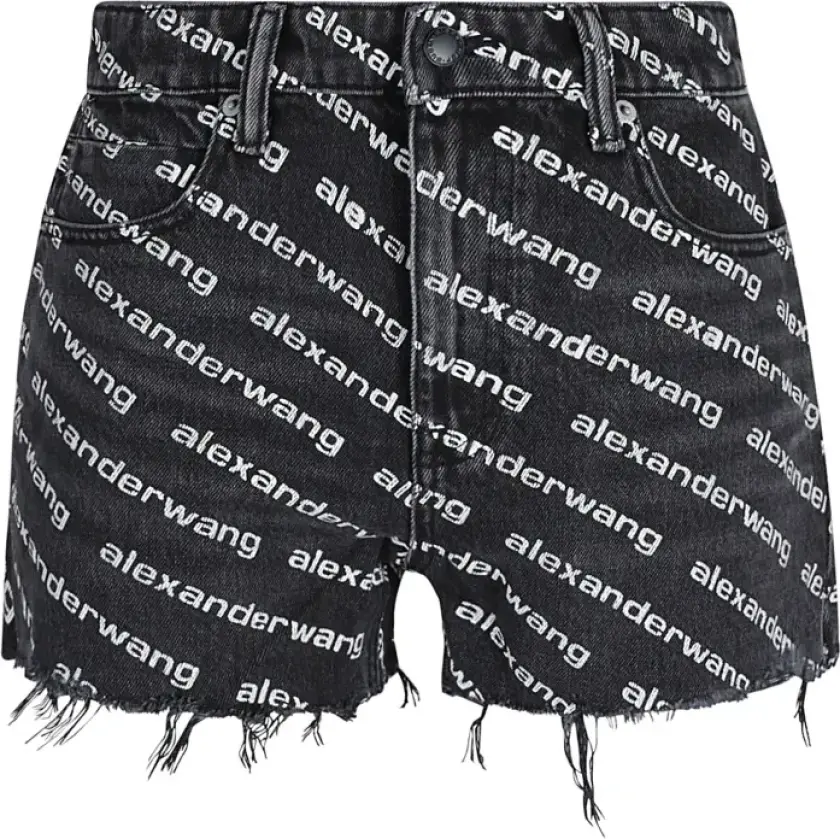 Alexander Wang, Dame, Shorts, Grå, W28