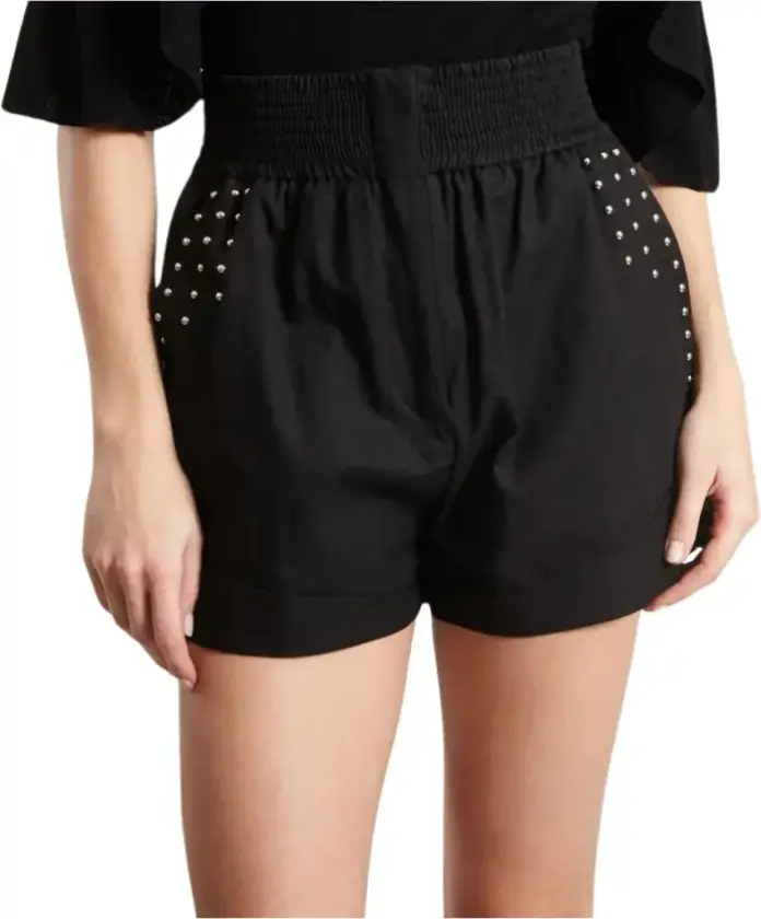 Dame, Shorts, Svart, S