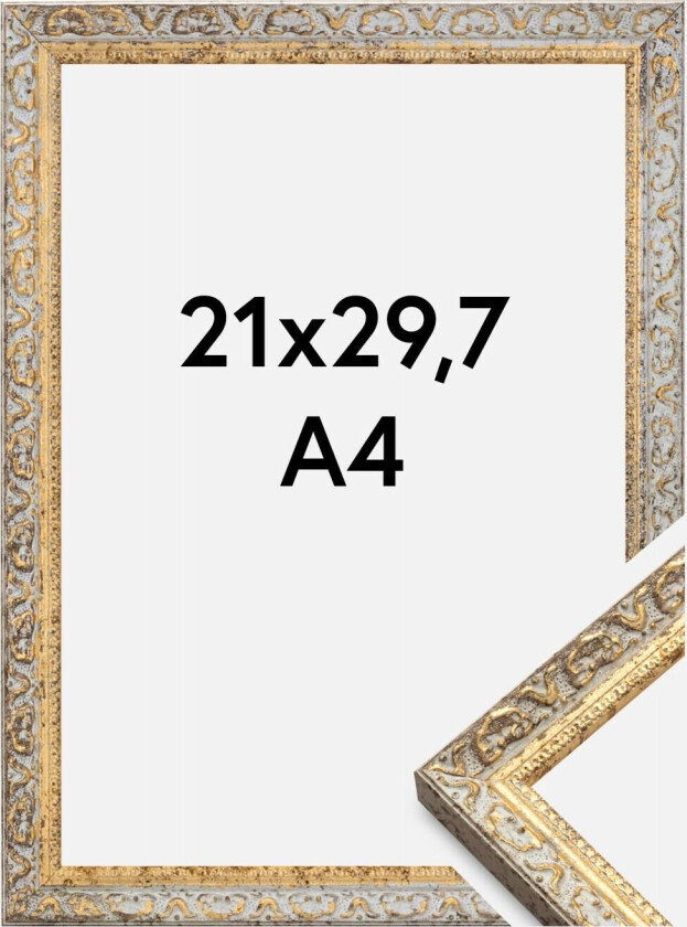 Ramme Smith Gull-Sølv 21x29,7 Cm (A4)