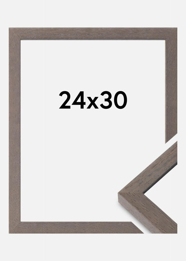 Ramme Hermes Akrylglass Grå 24x30 Cm