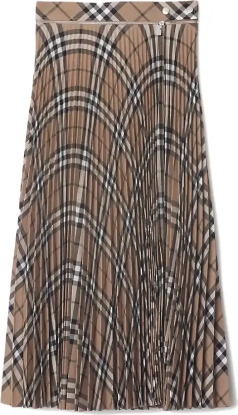 Dame, Skjørt, Brun, 3XS