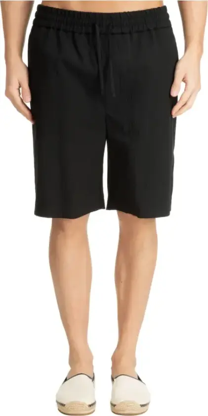 Herre, Shorts, Svart, M