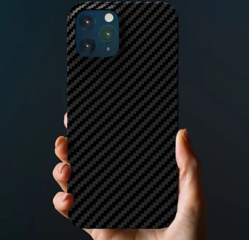 Robust deksel for iPhone 12 Pro Max Svart