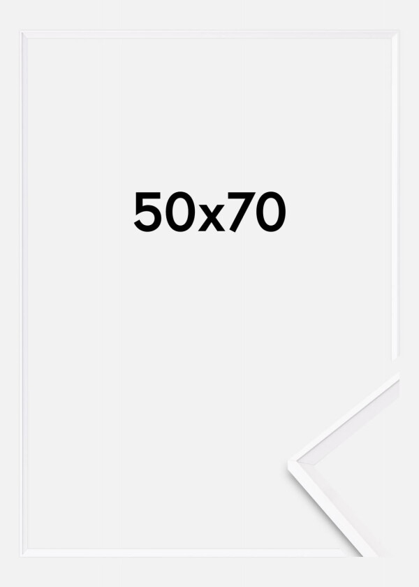 Ramme Desire Akrylglass Hvit 50x70 Cm