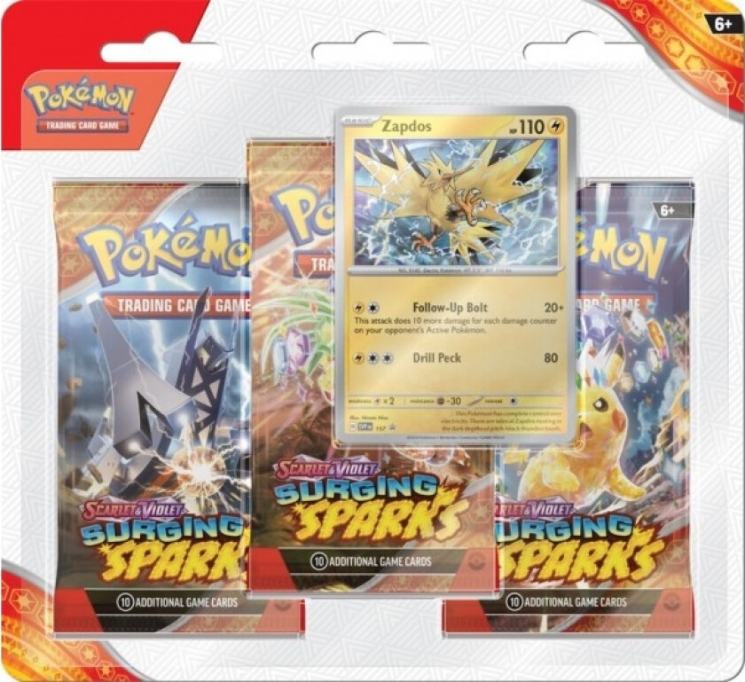 Tcg S&V Surging Sparks - 3Pack Zapados