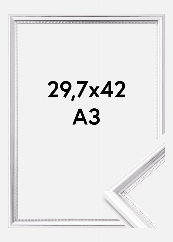 Ramme Gala Akrylglass Sølv 29,7x42 Cm (A3)