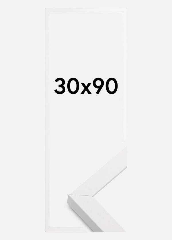 Ramme Amanda Box Hvit 30x90 Cm