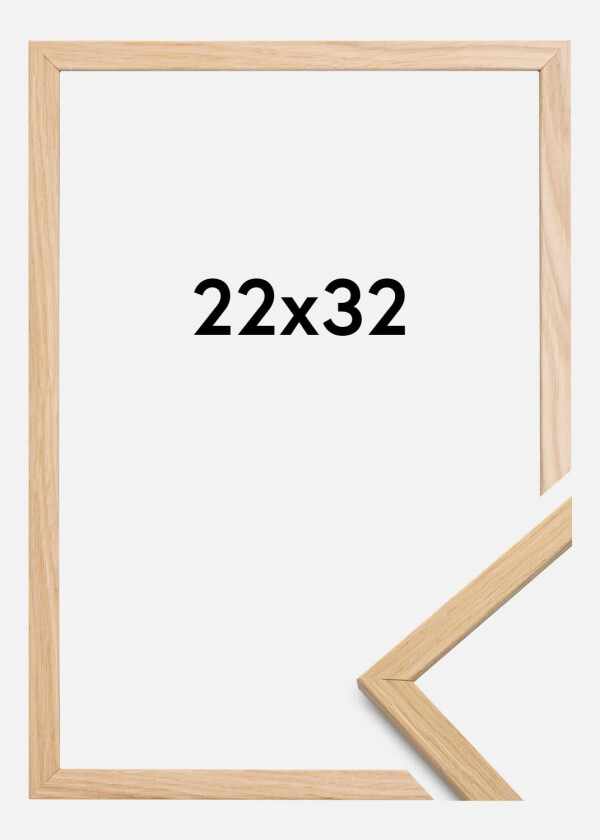 Ramme Edsbyn Akrylglass Eik 22x32 Cm