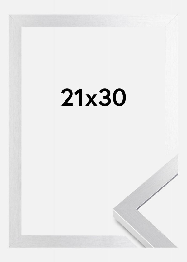 Ramme Selection Akrylglass Sølv 21x30 Cm