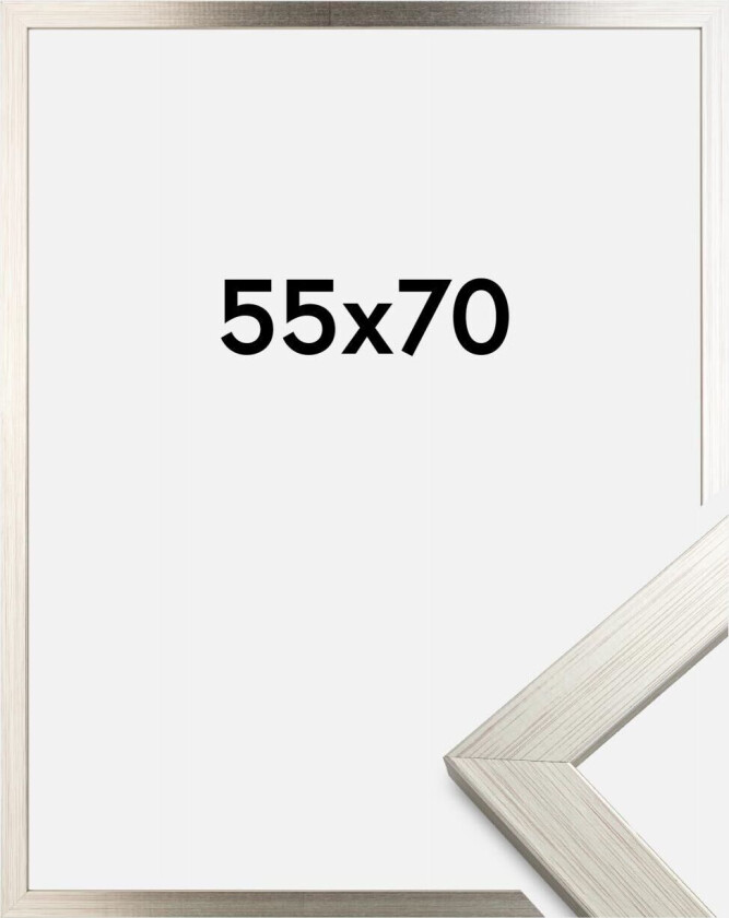 Ramme Silver Wood 55x70 Cm