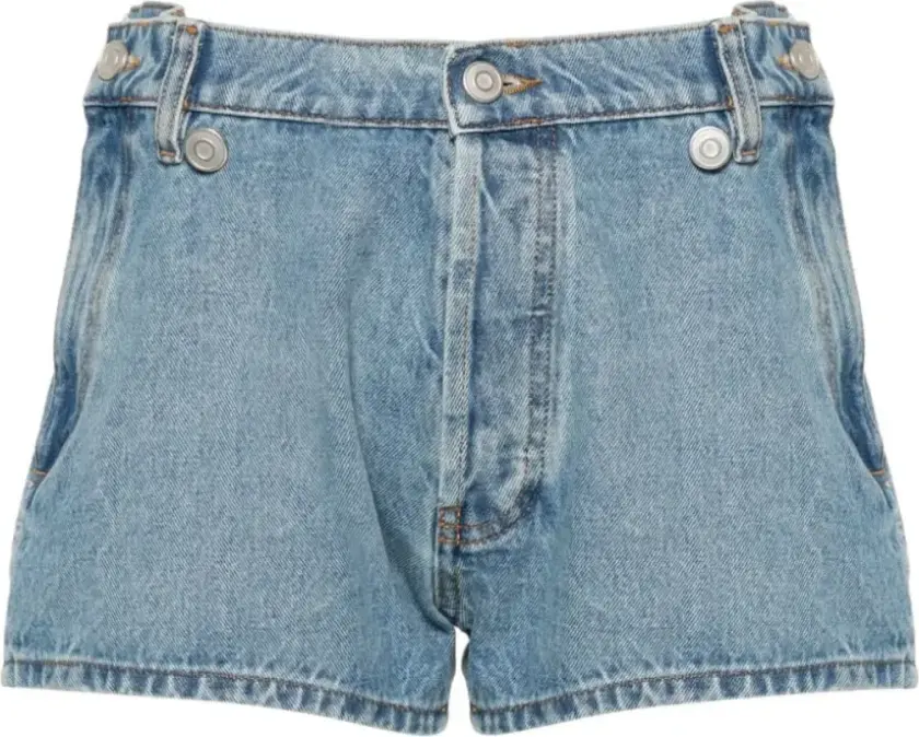 Dame, Shorts, Blå, S
