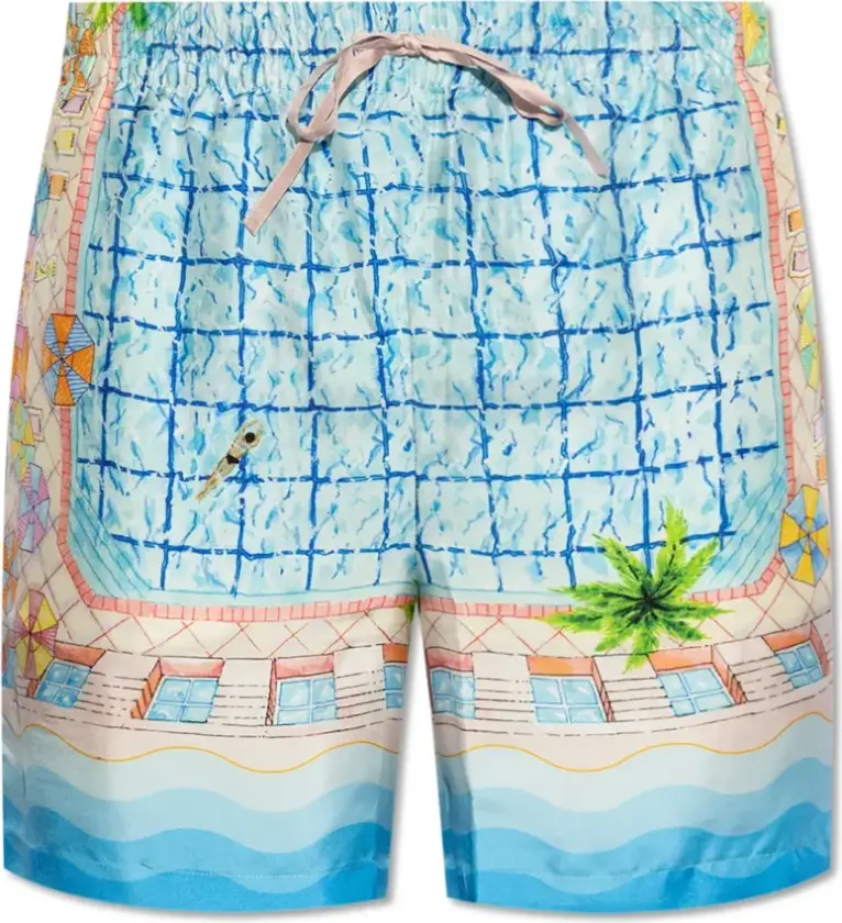 Herre, Shorts, Flerfarget, M