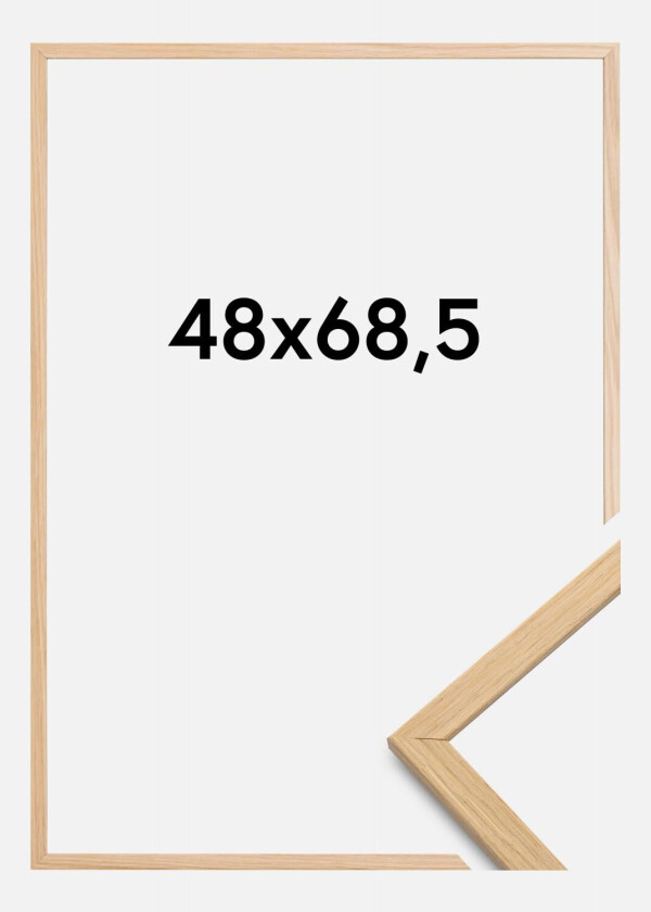 Ramme Edsbyn Akrylglass Eik 48x68,5 Cm