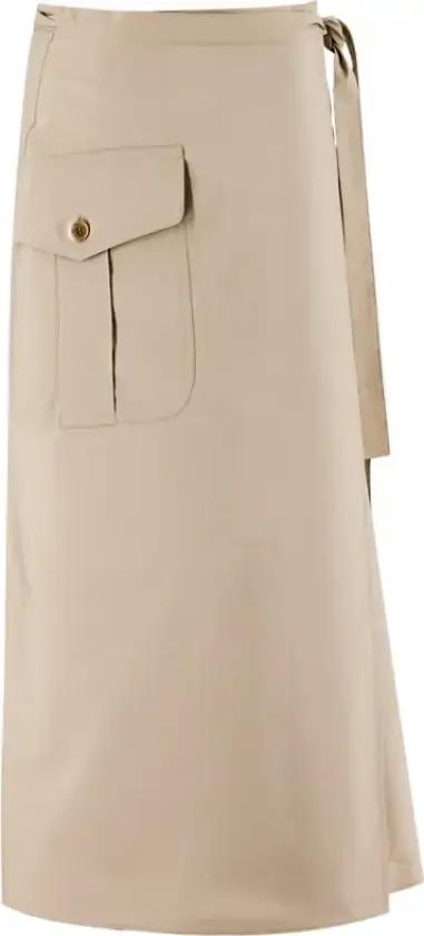 Dame, Skjørt, Beige, L