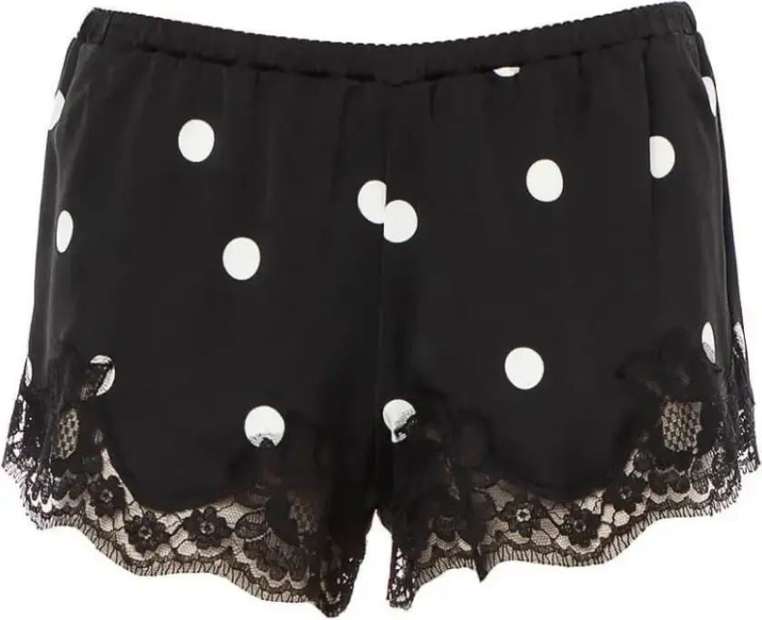 Dame, Shorts, Svart, M