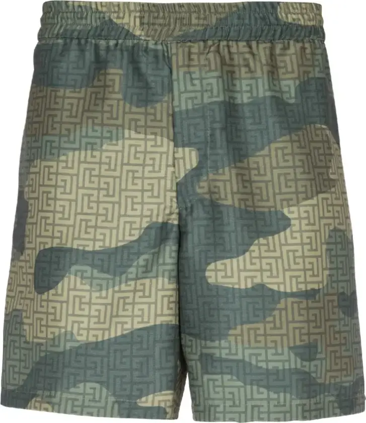 Herre, Shorts, Grønn, XL