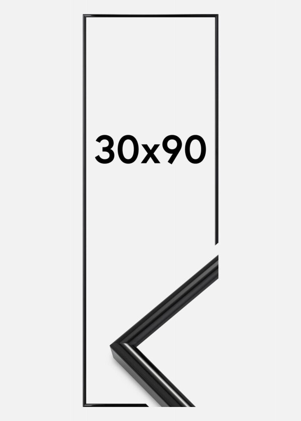 Ramme Galeria Svart 30x90 Cm