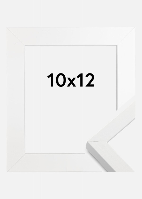 Ramme Amanda Box Hvit 10x12 Cm
