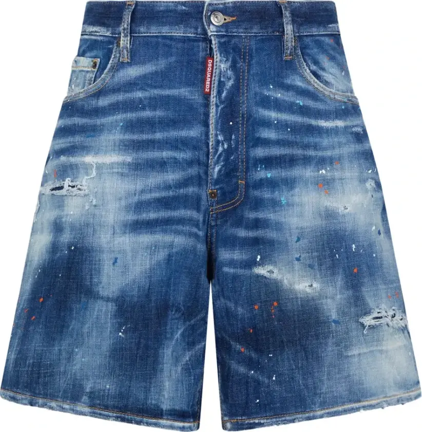 Herre, Shorts, Blå, S