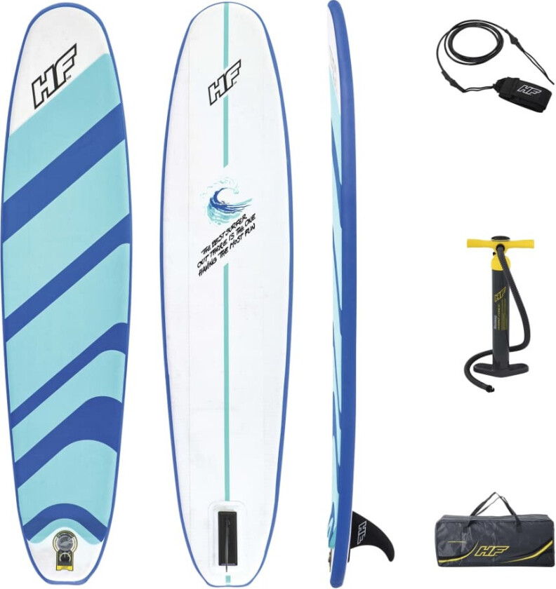 Hydro-Force Oppblåsbart surfboard 243x57x7 cm