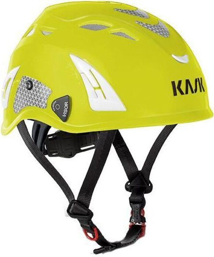 KASK PLASMA HI VIZ Vernehjelm med refleks Gul, fluoreserende