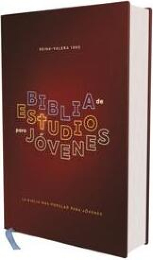 RVR60, Biblia de Estudio para Jóvenes, Tapa Dura, Palabras de Jesús en Rojo, Comfort Print