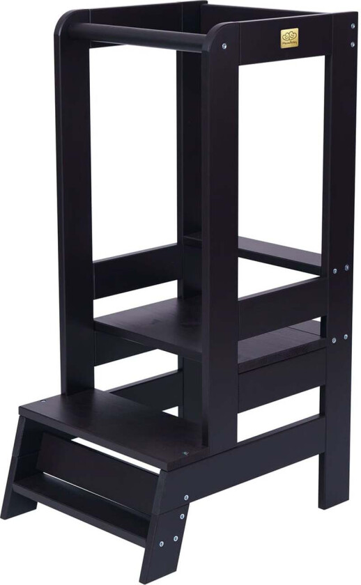 Meowbaby Læringstårn, Svart - Motoriske møbler - Furu