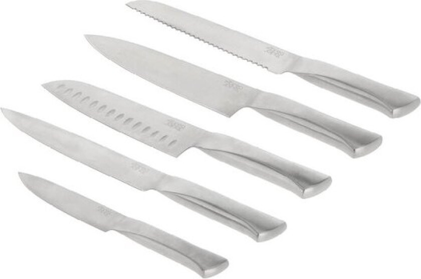 Precision knivsett 5 deler rustfritt stål