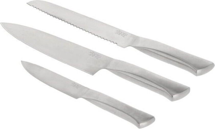 Precision knivsett 3 deler rustfritt stål